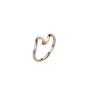 Wave Alloy Silver Ring Wedding Ring for Women Jewelry Accessories Engagement Ring Women Dress Party Rings Women's Rings